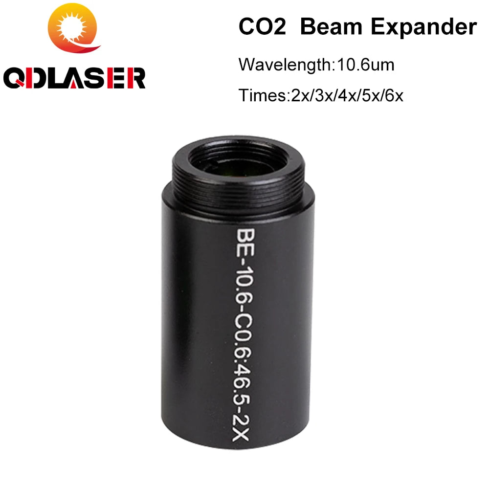 CO2 Laser Beam Expander 2X 2.5X 3X 4X 5X 6X 8X Wavelength 10.6um Fixed Series
