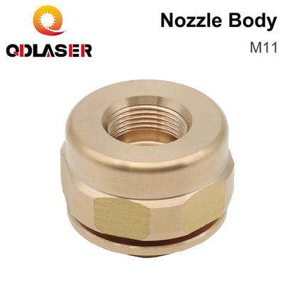 QDLASER M11 Laser Nozzles Body Anti-collision Accessories Nozzles Holder Copper Fiber Cutting Head Replacement Parts