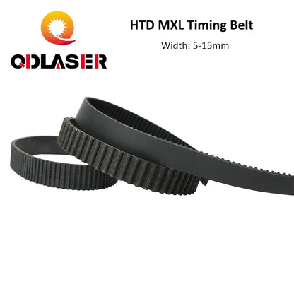 CO2 Laser Machine Gennral Parts Rubber MXL Timing Belt 5/10/15 mm