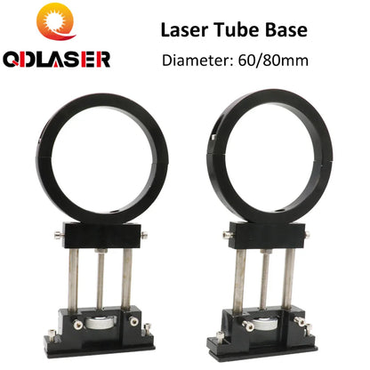 CO2 Laser Tube Holder Adjust Diameter 60mm 80mm Laser Bracket Flexible Metal Support