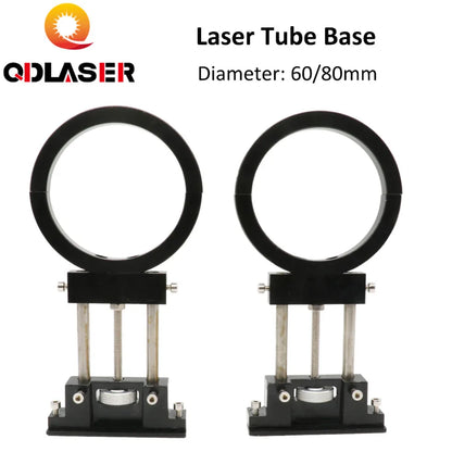 CO2 Laser Tube Holder Adjust Diameter 60mm 80mm Laser Bracket Flexible Metal Support