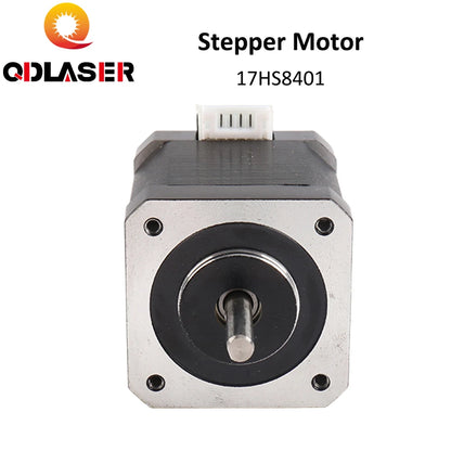 QDLASER 4-Lead Nema 17 Stepper Motor 42 Motor 17HS8401 48mm/78Oz-in/1.8A CE 42BYGH 1.7A(17HS8401) Motor CNC Laser and 3D Printer