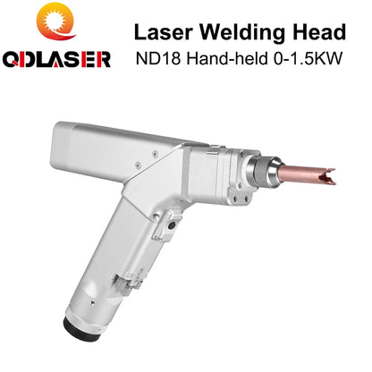 QDLASER WSX ND18 0-1.5KW Hand-held Fiber Laser Head Laser Welding Head