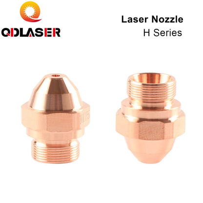 QDLASER Fiber Laser Nozzles H Series Nozzles High Pressure For Wholesale H Series Highyag Laser Cutting Machine