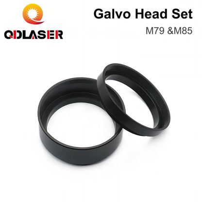 F-theta Lens Male Thread Reverse Adapter Ring Height 18mm 34mm for Thread M85 M79 CO2 Laser &amp; Fiber Laser marking machine