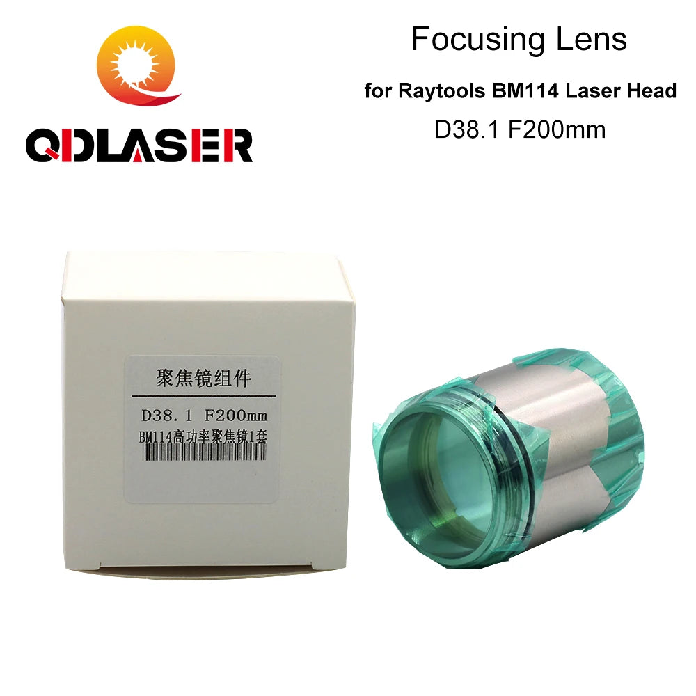 QDLASER Collimating & Focusing Lens for Raytools Cutting Head BM109 BM111 BM114