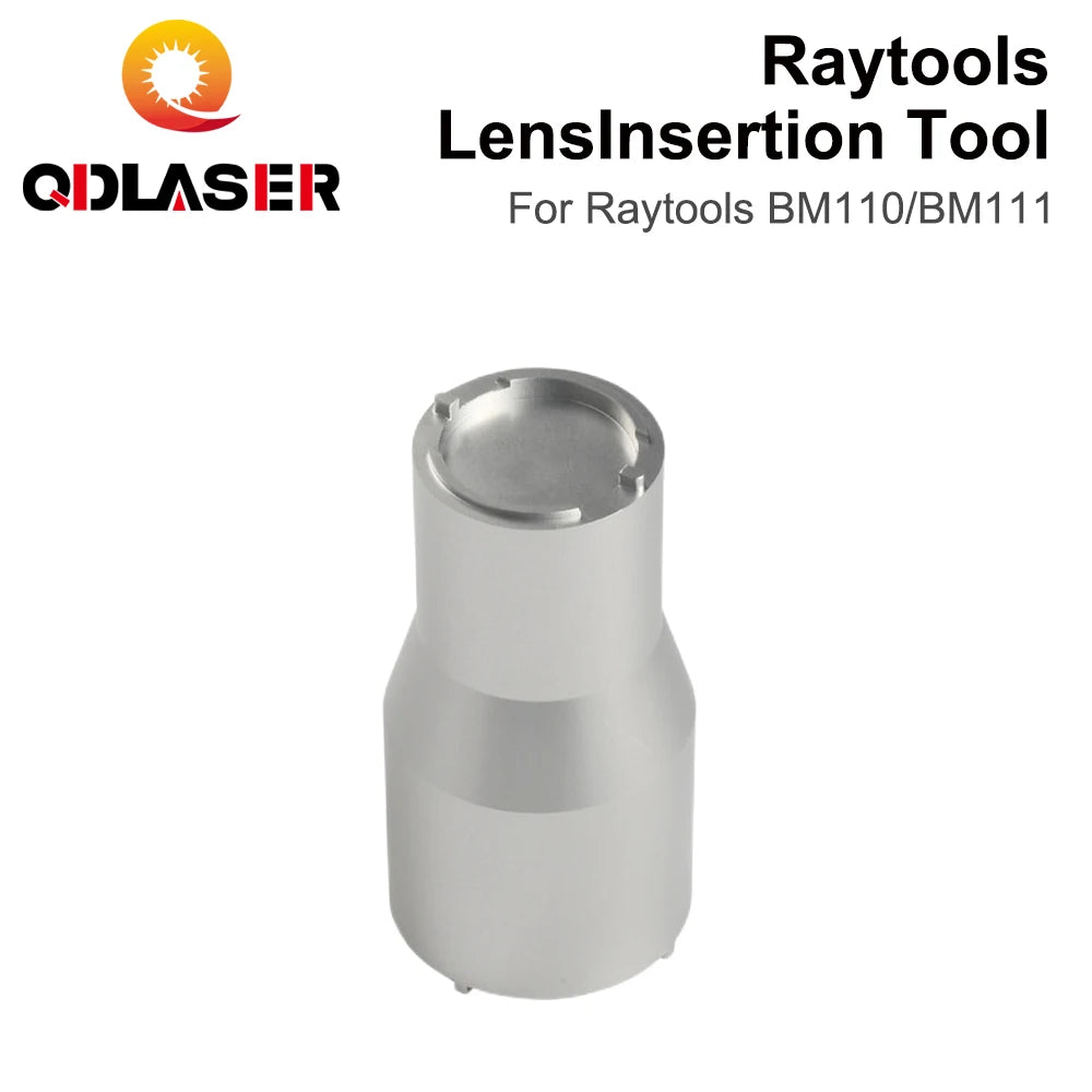 QDLASER BM110/BM111 Lens Insertion Tool D30 Insertion Tool for Raytools BM111/BM110 Optical Focus Lens the Disassembly