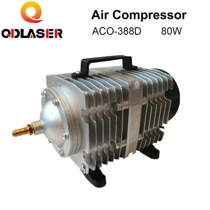 QDLASER 80W AC Air Compressor Electrical Magnetic Air Pump