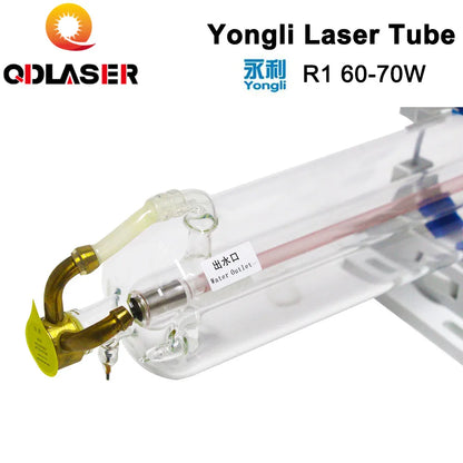 High Quality Yongli R1 60W Co2 Laser Tube for Co2 Laser Engraving and Cutting Machine