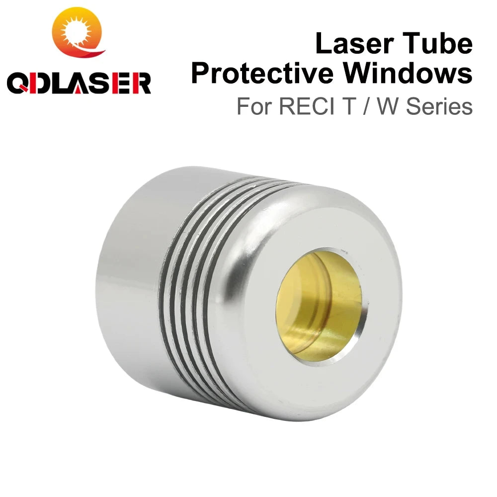 QDLASER Co2 Laser Tube Protective Windows RECI W/T Series Laser Protective Optical Accessories for RECI Series Laser Tube