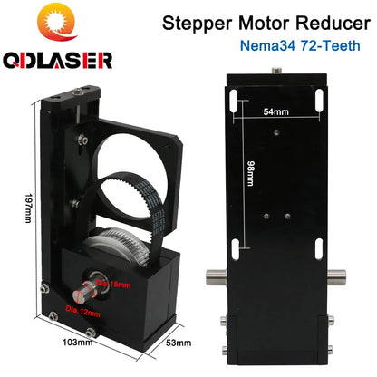 Laser Stepper Motor Reducer Motor Base for Co2 Laser Machine