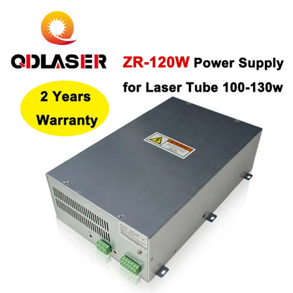 QDLASER ZR-120W 120W Laser Power Supply  for 100W - 130W Co2 Glass Laser Tube Engraving and Cutting Machine 2Years Warranty