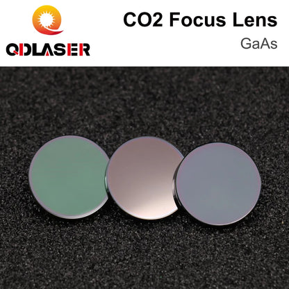 QDLASER CO2 Focus Lens GaAs Dia. 19.05 / 20mm FL 50.8 63.5 101.6mm 1.5-4" High Quality for CO2 Laser Engraving Cutting Machine