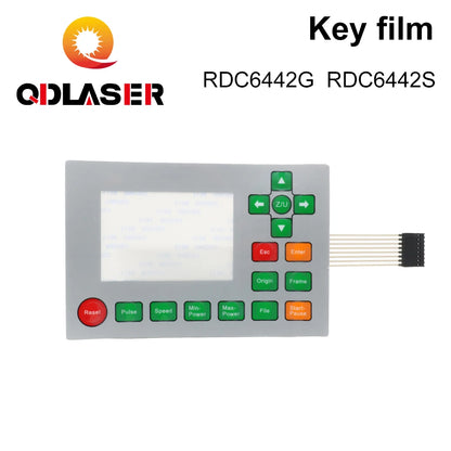 QDLASER Co2 Ruida Membrane Switch for  Key Film Keyboard