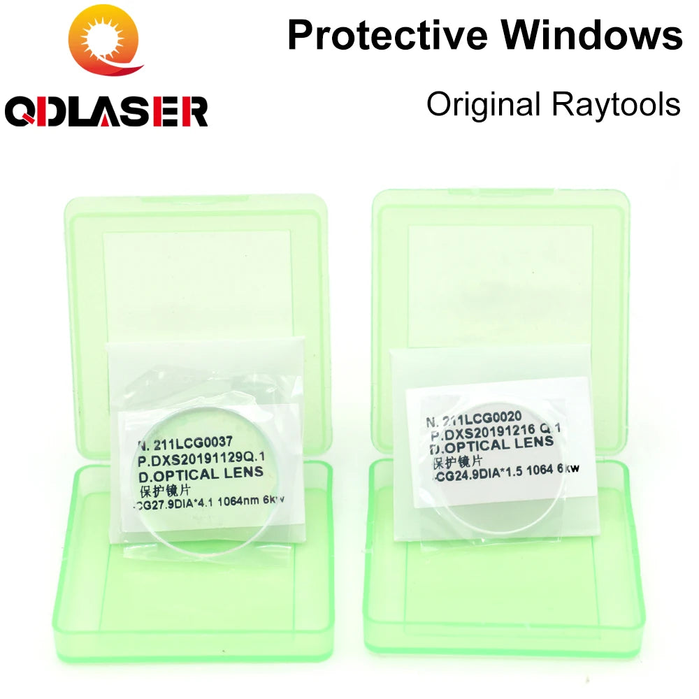 QDLASER QDLASER Original Protective Windows Laser Optical Protective Lens for Raytools Fiber Laser Head