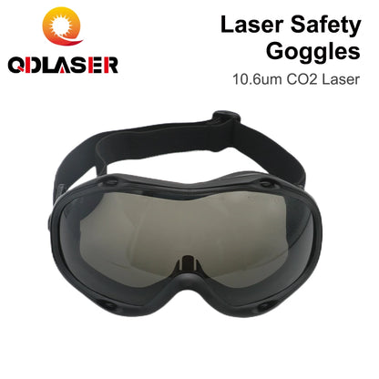 QDLASER 10600nm CO2 Fiber Laser Safety Glasses Type F OD6+ 10.6um Protective Glasses for CO2 Laser Machines