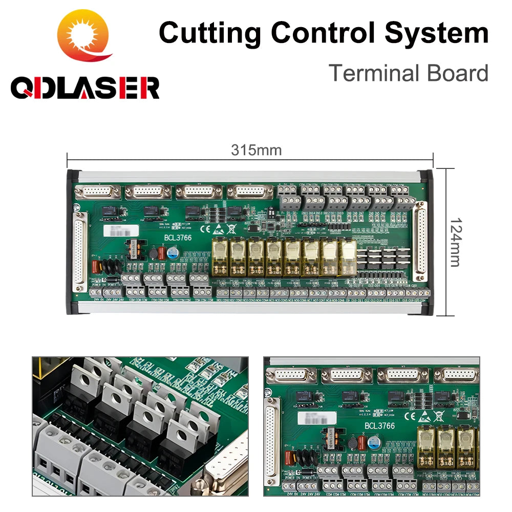QDLASER Friendess FSCUT 0-6KW 2000C Laser Cutting Machine Control System Cypcut BCS100 BMC1604 FSCUT2000 Controller