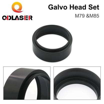F-theta Lens Male Thread Reverse Adapter Ring Height 18mm 34mm for Thread M85 M79 CO2 Laser &amp; Fiber Laser marking machine
