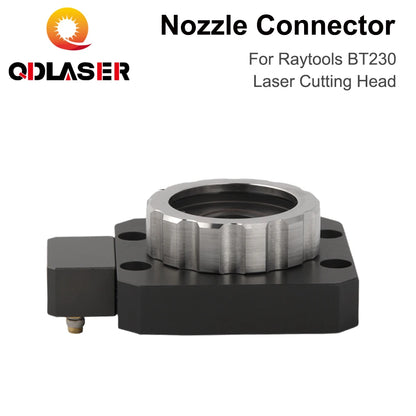 QDLASER BT230 Laser Head Nozzle Connector Nozzle Holder Connector  for Raytools BT230-A Fiber Laser Cutting Head