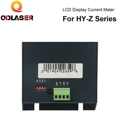QDLASER CO2 Laser Power Supply LCD Display Current Meter External Screen for HY-Z Series CO2 Laser Power Supply