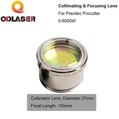 QDLASER Precitec Collimating & Focusing Lens for Cutting Head