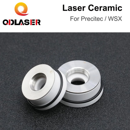 QDLASER CON Laser Ceramic KT B2  Dia. 28mm Nozzle Holder Fiber Laser Cutting Head Nozzle Holder for OEM PrecitecWSX Laser Head