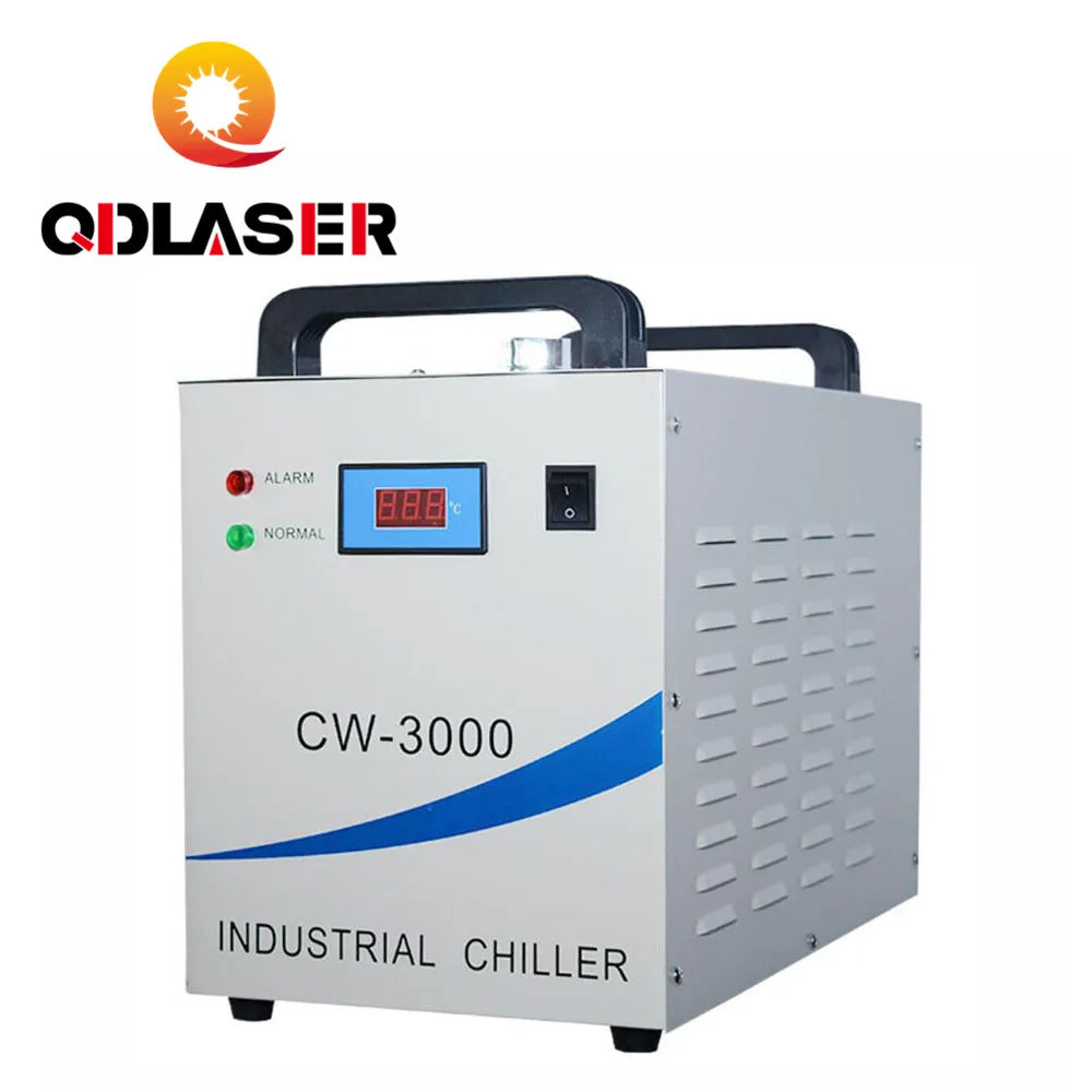 QDLASER CO2 Laser Engraving Cutting Machine Spare Parts Water Chiller Industrial Chiller CW3000