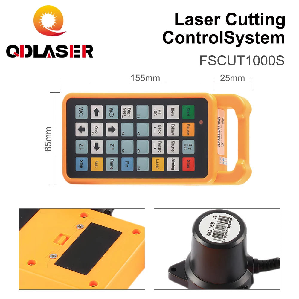 QDLASER Friendess FSCUT1000S BMC1603  Laser Cutting Machine Control System for Metal Cutting Controller