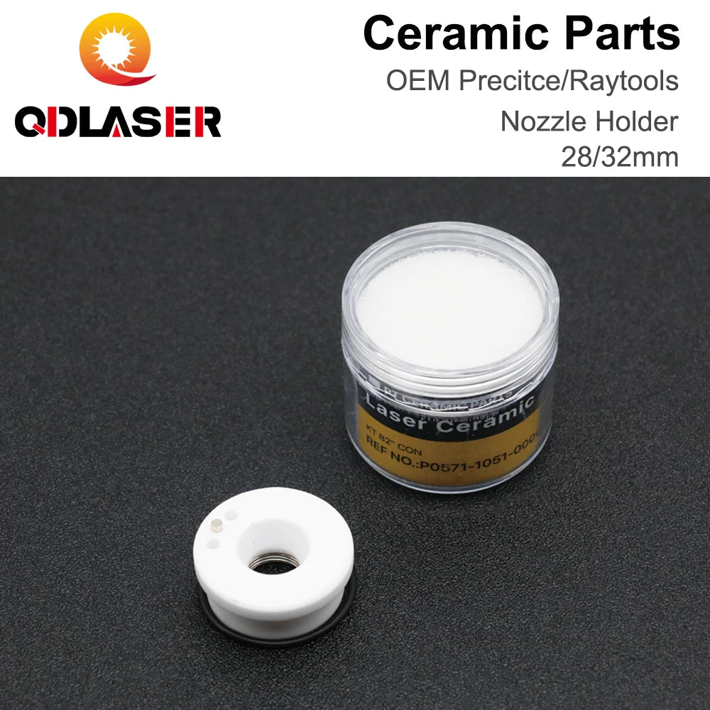 QDLASER Laser Ceramic Dia. 28 32mm KT B2 CON P0571-1051-00001 for Laser Cutting Head 24.5mm/28.5mm