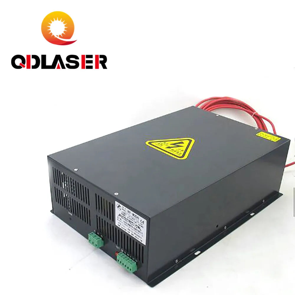 QDLASER 200W CO2 Laser Power Supply HY-W200 for 180W-200W CO2 Laser Engraving Cutting Machine