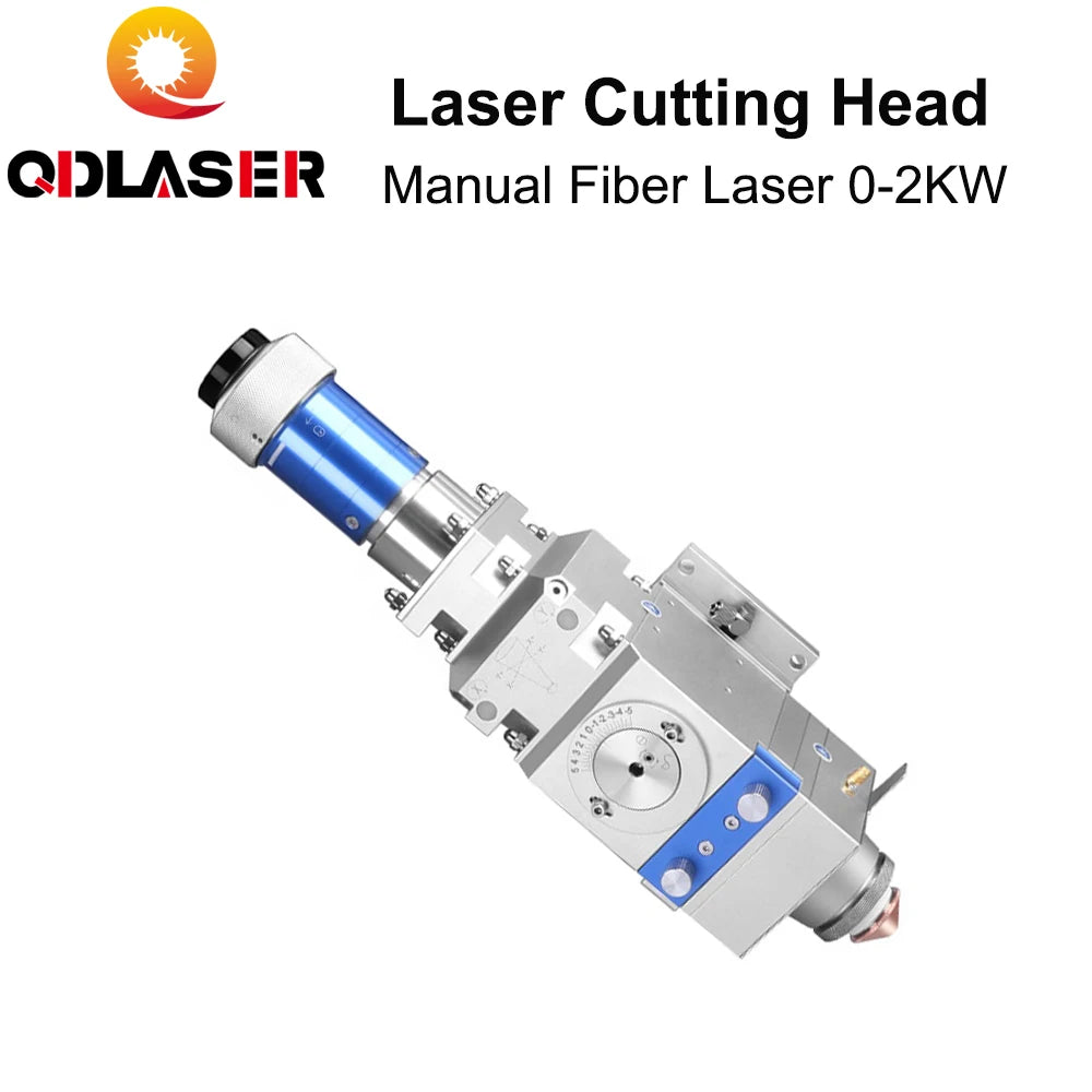 QDLASER WSX 0-2KW Fiber Laser Cutting Head KC13 Manual Cutting Head 2000W for Metal Cutting