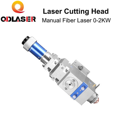 QDLASER WSX 0-2KW Fiber Laser Cutting Head KC13 Manual Cutting Head 2000W for Metal Cutting