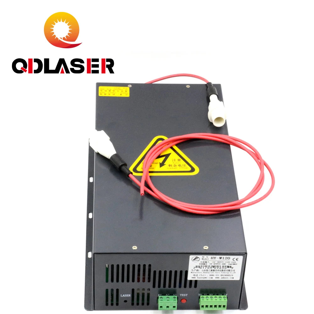 QDLASER CO2 Laser Power Supply HY-W120 for Laser Tube 120W