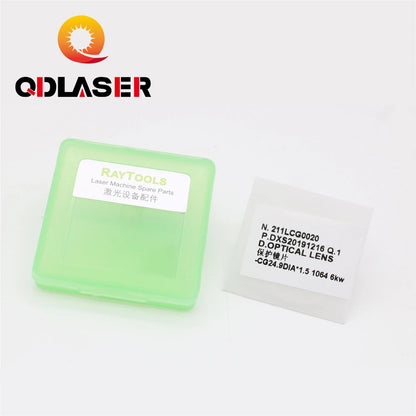 QDLASER 24.9*1.5 27.9*4.1 Optical Protective Laser Lens for Raytools BM114 Laser Cutting Head