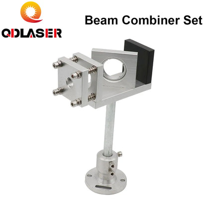 ZnSe Laser Beam Combiner Set 20 / 25mm Conbiner 500-700nm Lens + Mount + Red Pointer for CO2 Laser Marking Machine