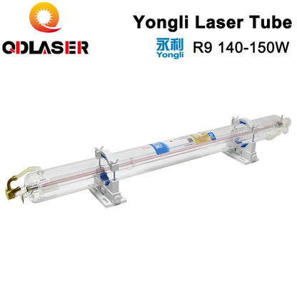 Yongli High Power R9 Laser Tube Cutting Machine 140W Rated Power 160W Max Power 1850mm Length 80mm Diameter