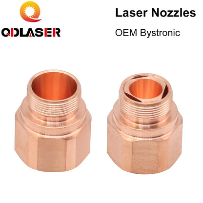 QDLASER HK/NK Series Single/Double Layer Laser Nozzle For Laser Tube