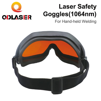 QDLASER 1064nm Fiber Welding Safety Glasses Type F 190-550 & 800-1100nm OD7+ Protective Glasses Shield Protection Eyewear