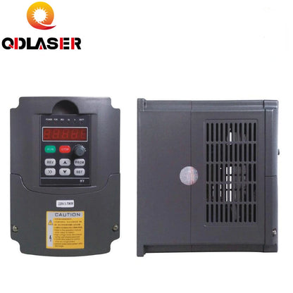 QDLASER 4kw VFD Variable Frequency Drive VFD Inverter 3HP 380v Frequency Inverter Spindle Motor Speed Control