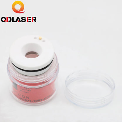 QDLASER Laser Fiber Ceramic D28/32 OEM Precitec KT B2 CON P0571-1051-00001 Nozzle Holder for Fiber Laser Head