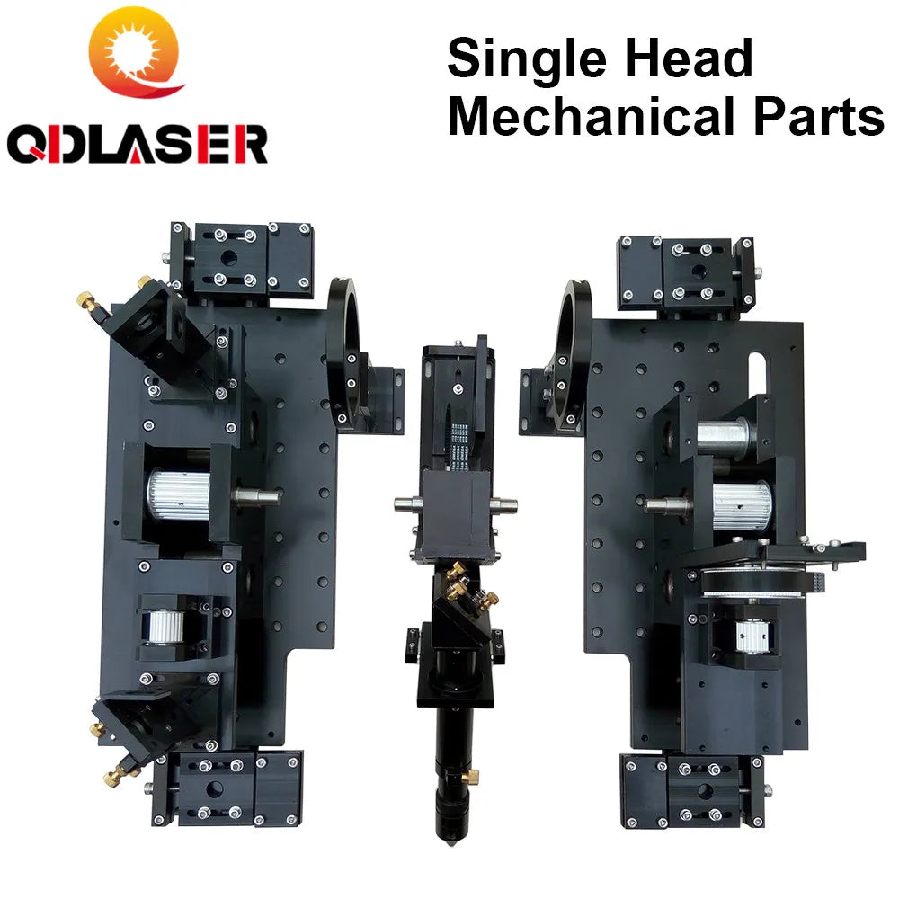 QDLASER Mechanical Components/Laser Head /Reflective Mirror Mount Mechanical Parts for Co2 Large Area Laser Cutting Machine