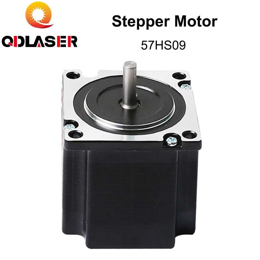 QDLASER Nema23 1.8 Degree 2-Phase Hybrid Stepper Motor 57HS09 for Co2 Laser Engraving and Cutting Machine