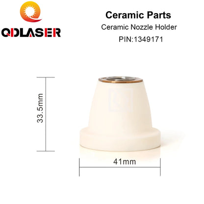 QDLASER  Laser Ceramic/Nozzle Holder High Quality 1349171 2D M12 Metal Laser Cutting Machine