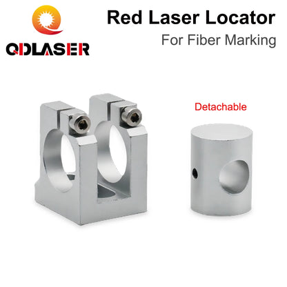 QDLASER CO2 Laser Red Locator Diameter 12mm Optical Path Accessories Red Light Locator for Fiber Metal Marking Machine