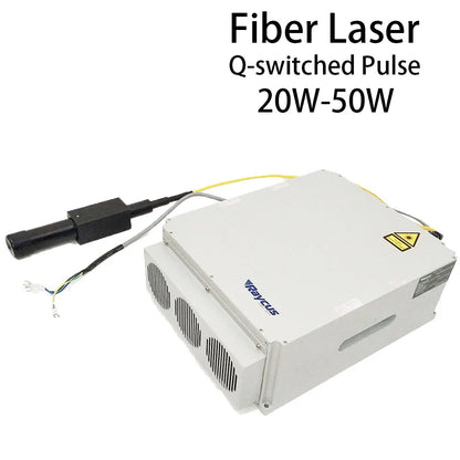 QDLASER Raycus 20W 30W 50W Fiber Laser Source Device for Laser Cutting Engraving Machine