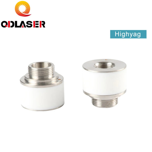 QDLASER Highyag Laser Ceramic Laser Spare Parts for Laser Cutting Machines Factory Wholesale