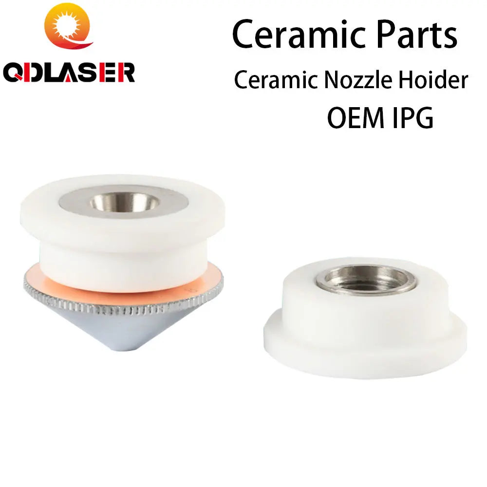 QDLASER Ceramic Nozzle Holder Dia.28.7mm/23.2mm OEM IPG Nozzle Holder for Fiber Laser Cutting Head