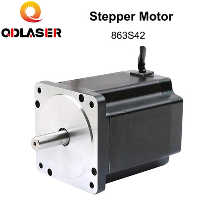 QDLASER Leadshine Nema34 863S42 Holding Torque 4.3N.m Stepper Motor for Laser Engraving Machine