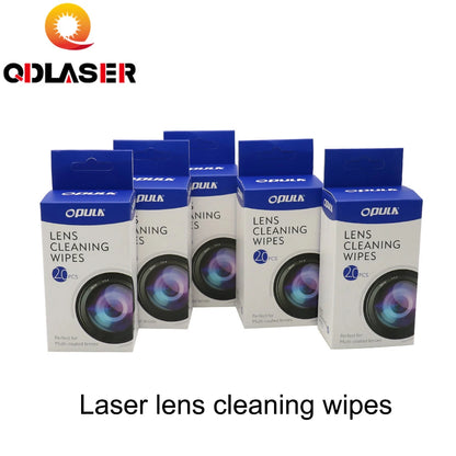 CO2 Laser Lens Cleaning paper 20 Pcs Pack for Co2 ZnSe Laser Focus Lens and Reflect Mirrors