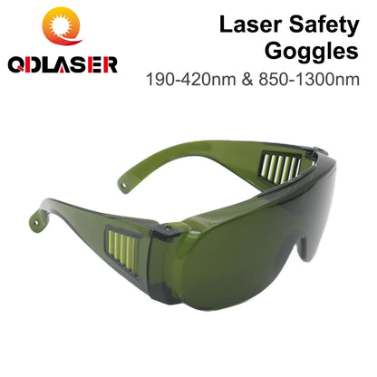 QDLASER 1064nm Protective Style B 850-1300nm OD6+ CE Laser Safety for Protective Eyewear for Fiber Lasers